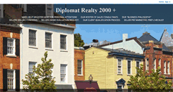 Desktop Screenshot of diplomatrealty2000.com